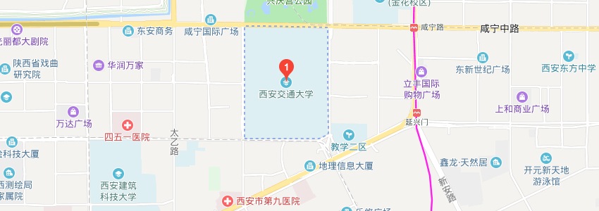 学校位置地图